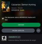 Xbox: Juego Gratis/Cazzarion Demon Hunting