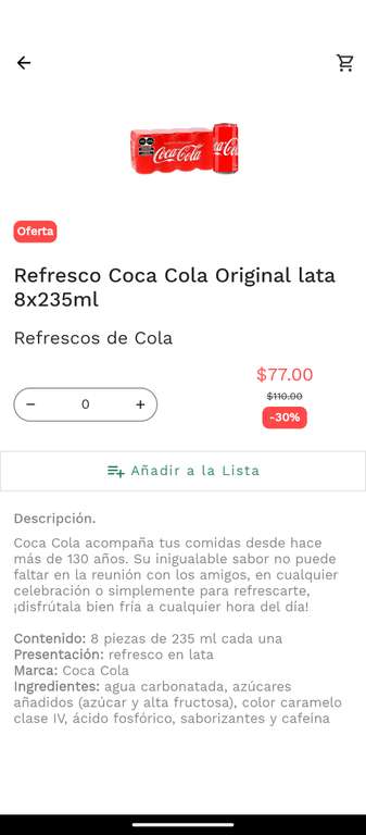 Jüsto: Coca-Cola con 30% OFF en diferentes artículos