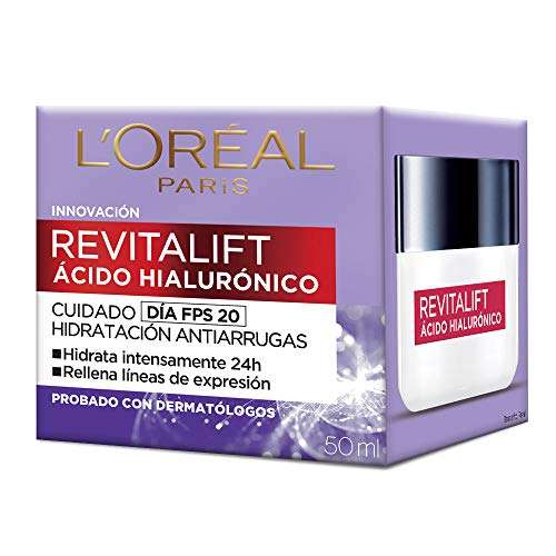 Amazon: L'Oreal Paris Kit revitalift cuidado facial: crema de dia y crema de noche (Oferta Prime)