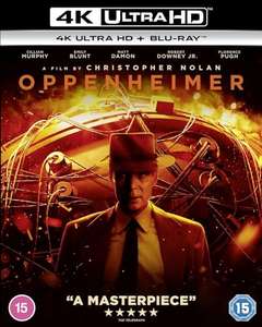 Amazon: Oppenheimer [4K UHD + Blu-ray]