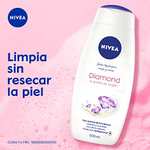 Amazon: jabón líquido corporal Nivea Care and Diamond de 500 ml. Con planea y ahorra.