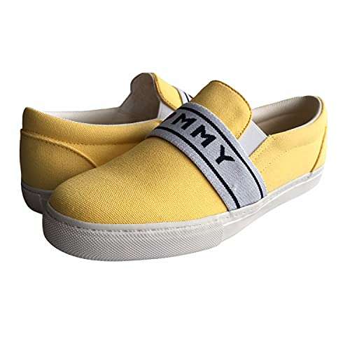 Amazon Tommy Hilfiger Lourena Zapatillas para Mujer Yellow tallas 25 y 26 promodescuentos.com