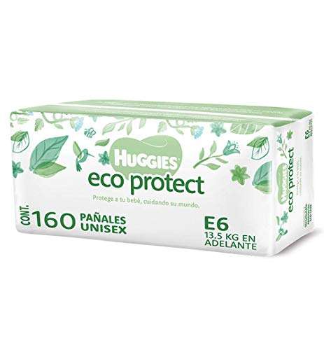 Amazon - huggies Eco protect etapa 5 o 6, planea y cancela.