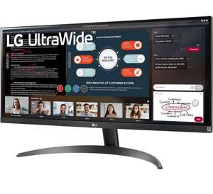 Amazon: LG Monitor 29WQ500 IPS FHD(2560 x 1080) Multi tasks 29 Pulgadas Ultra Wide,100 Hz, 5 ms (GtG)