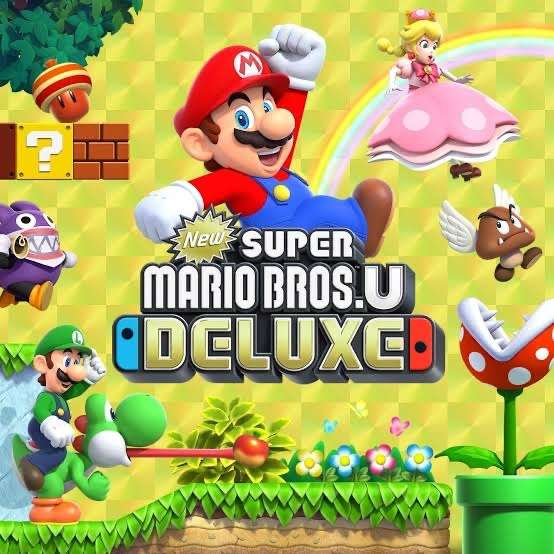 Target: New Super Mario Bros U Deluxe digital Nintendo switch (Leer descripción con pasos)