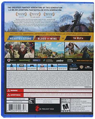 Amazon: The Witcher 3: Wild Hunt - Complete Edition (PlayStation 4)