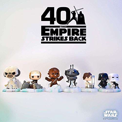 Amazon: Funko Pop! Deluxe Star Wars: Battle at Echo Base Series - Wampa 6 Pulgadas, Exclusivo de Amazon, Figura 1 de 6