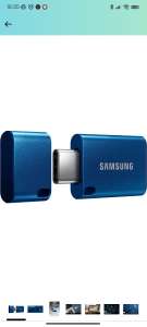 Amazon: Samsung Flash Unidad USB Tipo C de 256 GB