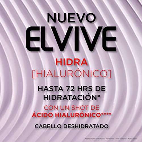 Amazon: L'Oréal Paris Acondicionador Hidra Hialurónico Elvive 370 ml | envío gratis con Prime