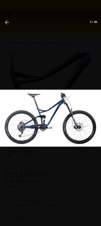 Mercado Libre Bicicleta Belfort Balam 35 Cero R27 T17 Azul Negro 2022
