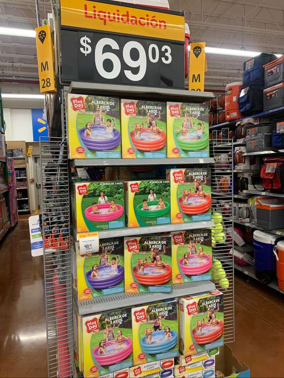 Walmart: Alberca de 3 aros Playday