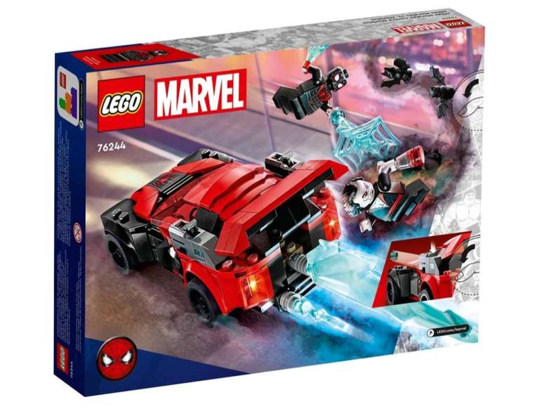 Walmart: Set LEGO Super Héroes Miles Morales vs. Morbius 76244