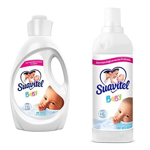 Amazon: Suavitel bebé 3 litros + 850 ml en 85 pesos | envío gratis con Prime