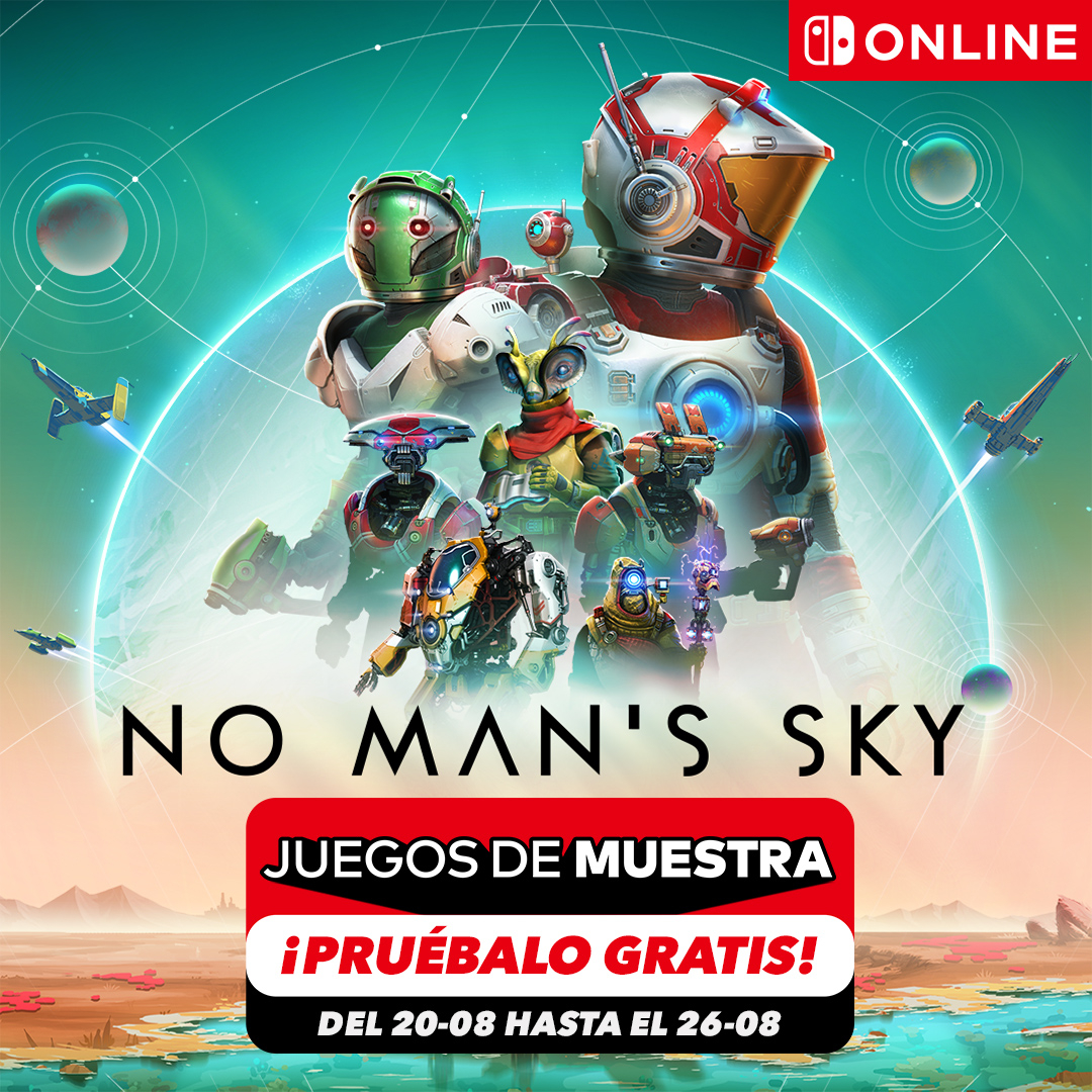 Nintendo eShop EU: No Man's Sky: Juega la versión completa del 20 al 26 de agosto con NSO | para todos gracias a los 7 días gratuitos de NSO