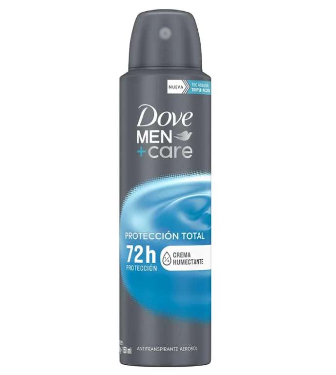 Amazon: Dove Men+Care Antitranspirante Cuidado Total en aerosol 89 g