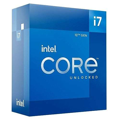 Amazon: Intel Procesador Core i7-12700K, S-1700, 5.00GHz, 8-Core - (12va Generación Alderman Lake)
