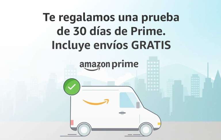 1 mes o 14 días de Amazon prime gratis (usuarios seleccionados | al entrar a la app)