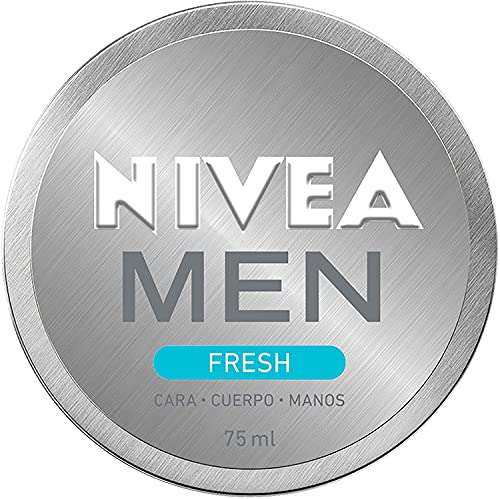 Amazon: NIVEA MEN Crema corporal para hombre en gel Fresh (75 ml) | Envío gratis Prime