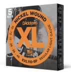 Amazon: 5 Pack Cuerdas de níquel D'Addario XL
