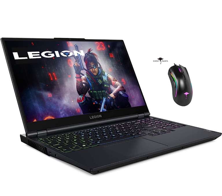 Amazon: Laptop Lenovo legión 15.6'' ryzen 7, rtx 3050 ti