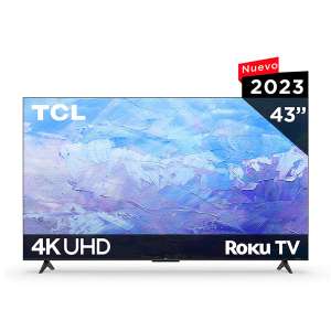 TV TCL de 50 Pulgadas, 4K Ultra HD, Smart LED TV modelo 50A441