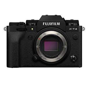 Amazon: Fujifilm Cámara Digital X-T4 Negro Mirrorless Cuerpo