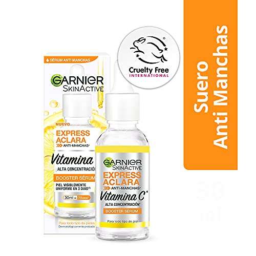 Amazon: 2 x 1 - Garnier Skin Active Express aclara booster serum anti manchas con vitamina c - 30 ml Serum (Prime + Planea y Ahorra)