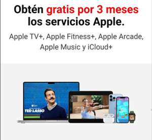 MacStore: 3 Meses de Servicios Apple (Apple TV+, Apple Music..)