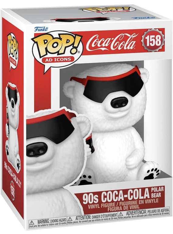 Amazon: Funko Pop! Ad Icons: 90's Coca-Cola Polar Bear