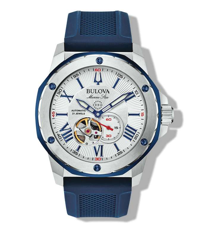 El Palacio de Hierro: Reloj Bulova Automatic Marine Star 21 jewels (pagando con TC digital Santander)