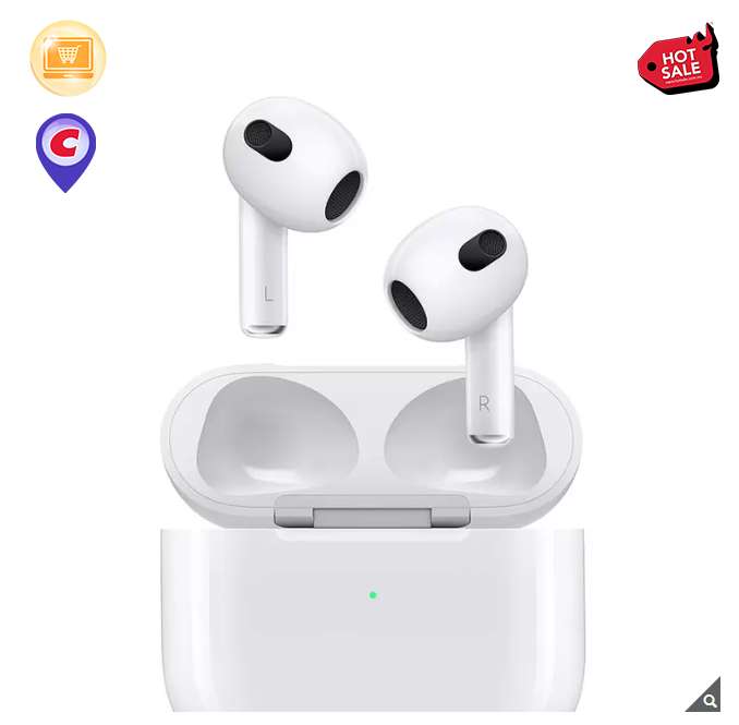 Costco: Apple Airpods (3ra generación) con estuche de carga MagSafe