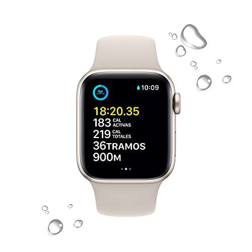 Amazon: Apple Watch SE 2daGen 40mm Blanco estelar 4999 amazon