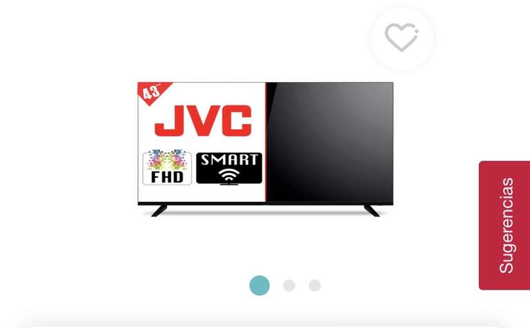 Office Depot: Pantalla JVC Smart TV Roku Frameless 43 pulg. SI43FRF Led FHD