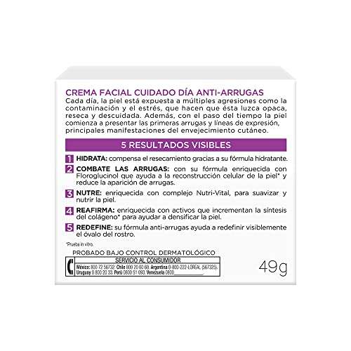 Amazon: L'Oreal Paris Crema Antiarrugas Hidra Total5, 50 ml | envío gratis con Prime