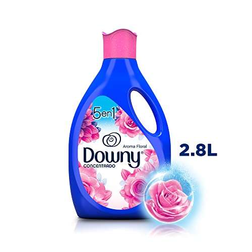 Amazon: Downy floral suavizante de telas, libre enjuague, 2.8 l | envío gratis con Prime
