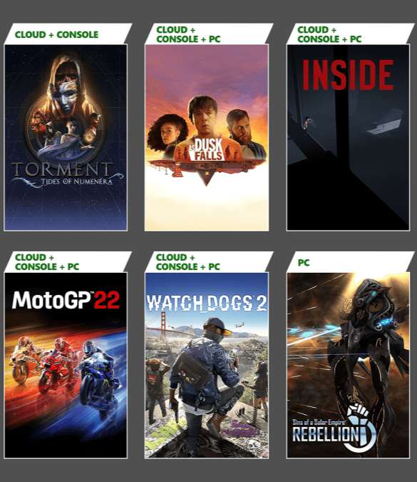 Próximamente en Xbox Game Pass: As Dusk Falls, Inside, Watch Dogs 2, MotoGP 22 y más