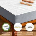 Amazon: Colchón Matrimonial de Espuma viscoelástica con Gel ventilado de 6 Pulgadas Certificado CertiPUR-US