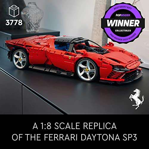 Amazon: Lego Technic 42143 Ferrari Daytona SP3 (3778 Piezas)