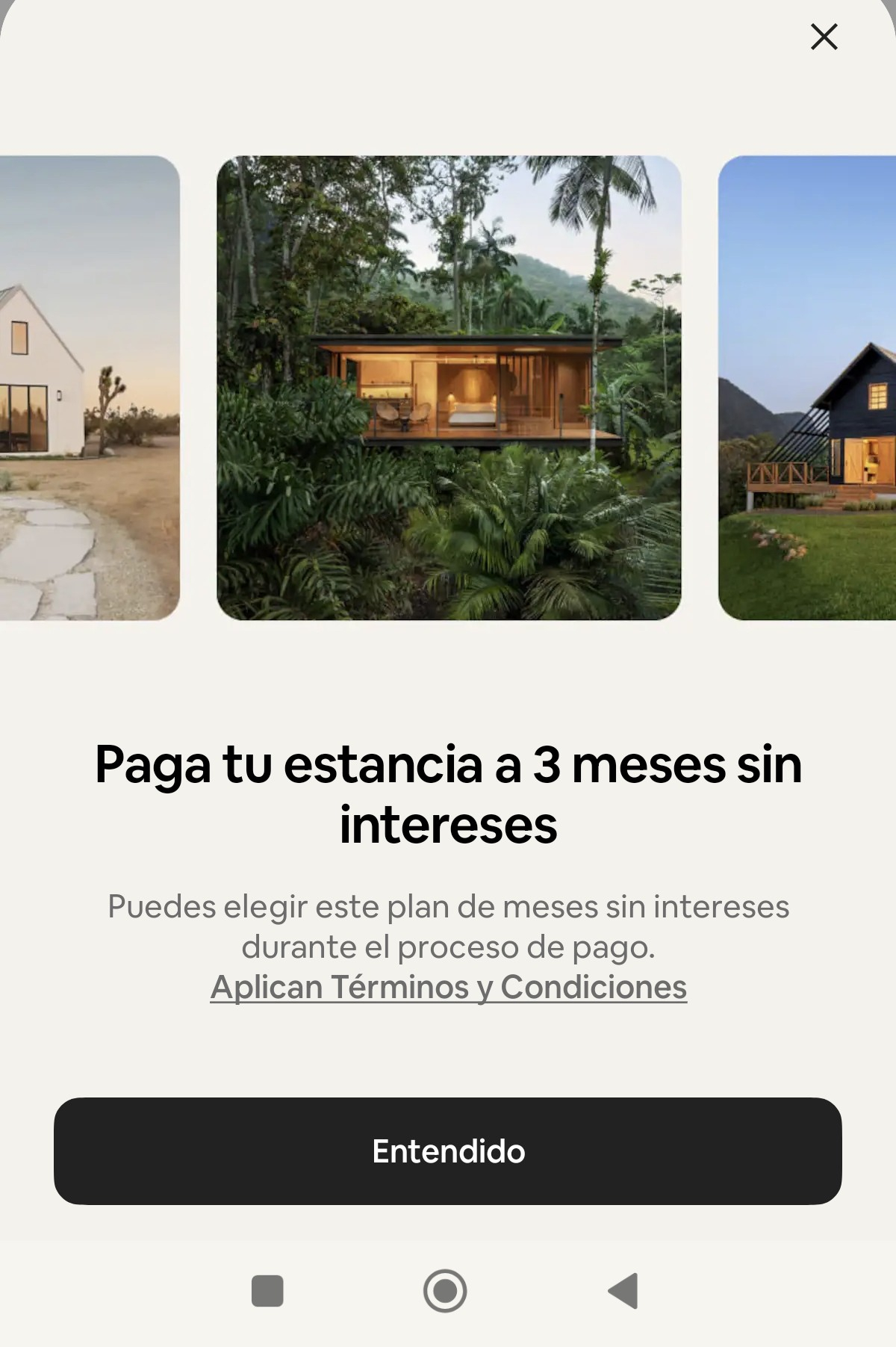 Airbnb: Ahora 3 MSI en todas las reservas con cualquier banco (Excepto HSBC)