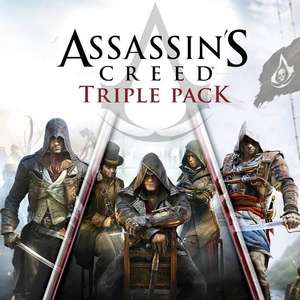 Eneba: Assassin's Creed Triple Pack: Black Flag, Unity, Syndicate Xbox a súper precio