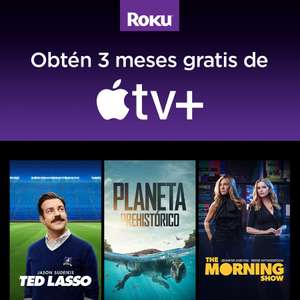 Roku: 3 meses gratis de Apple TV+ por los Oscares