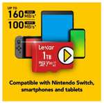 AMAZON LEXAR microSD 1tb U3 A2 Para Nintendo