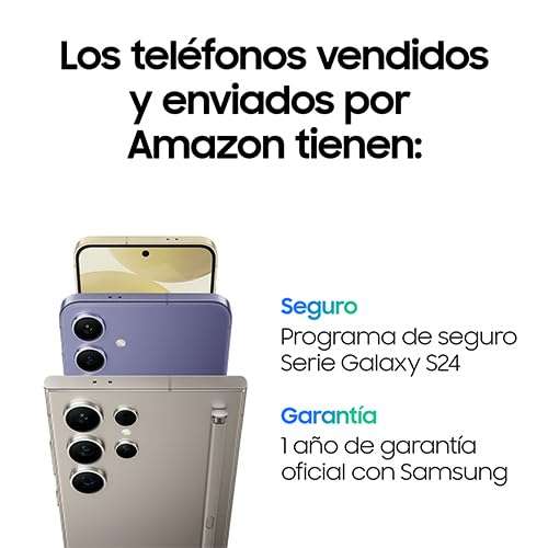 Amazon: SAMSUNG Galaxy S24, Violeta, 8GB_128GB