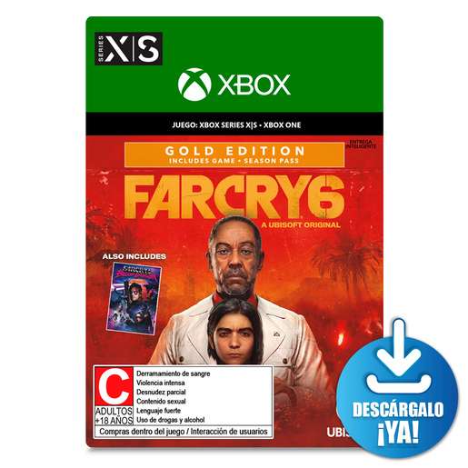 Gamivo - Far Cry 6 Gold Edition - Argentina para Xbox