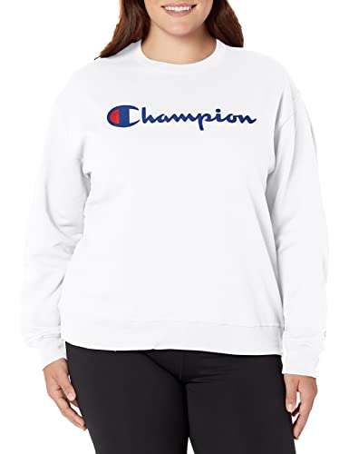 Amazon Champion plus Mujer Suéter pulóver para Mujer color blanco talla 2xl- envío prime