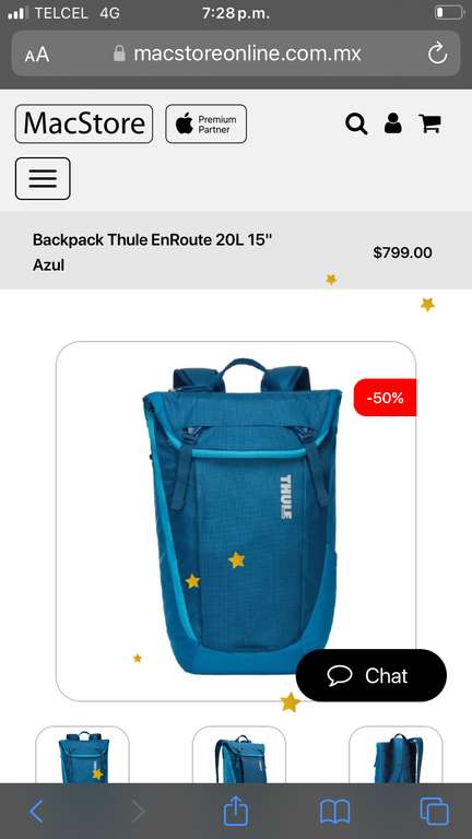 MacStore: Backpack Thule EnRoute 20L 15" Rojo