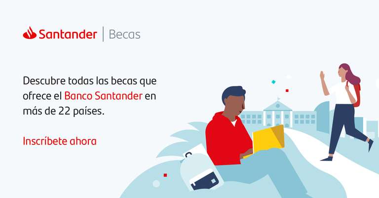 Becas Santander: Estudia Inglés Desde Principiante (A1) a Avanzado (C1)