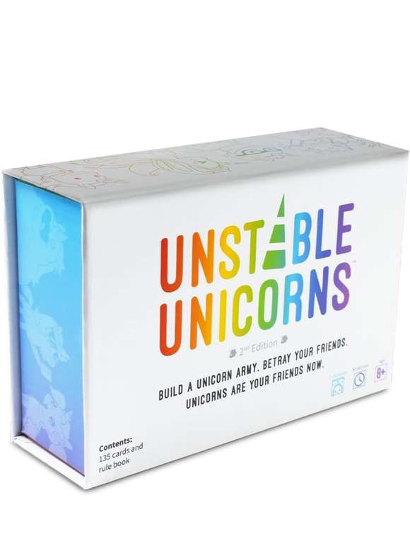 Amazon: Juego de Cartas Unstable Unicorns