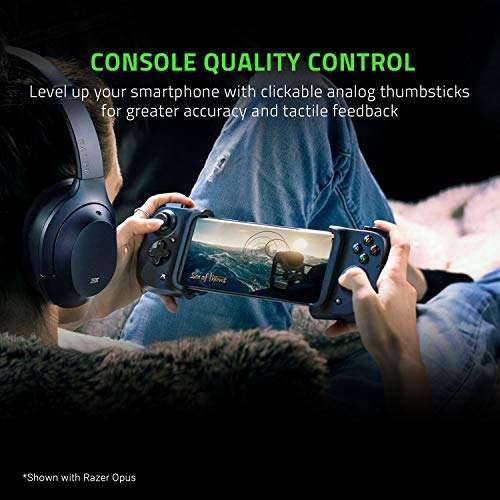 Amazon: Razer Kishi for Android (Xbox) Negro Standard - Conector USB-C