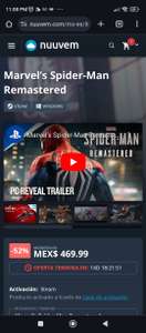 Nuuvem: Marvel's Spiderman Remastered, steam